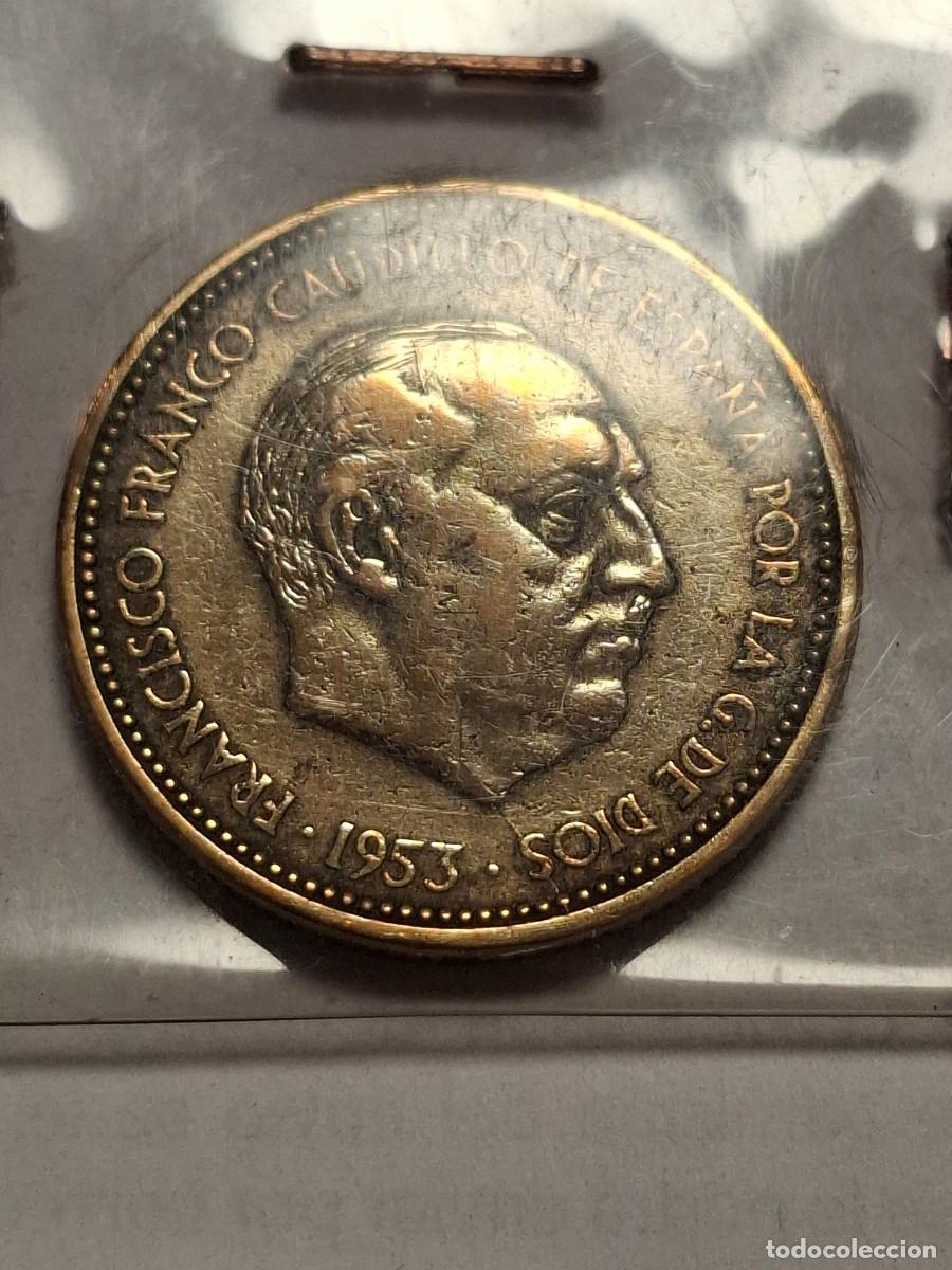 Moedas Franco: MONEDA DE 2,5 PESETAS DE 1953*19-56 BONITA