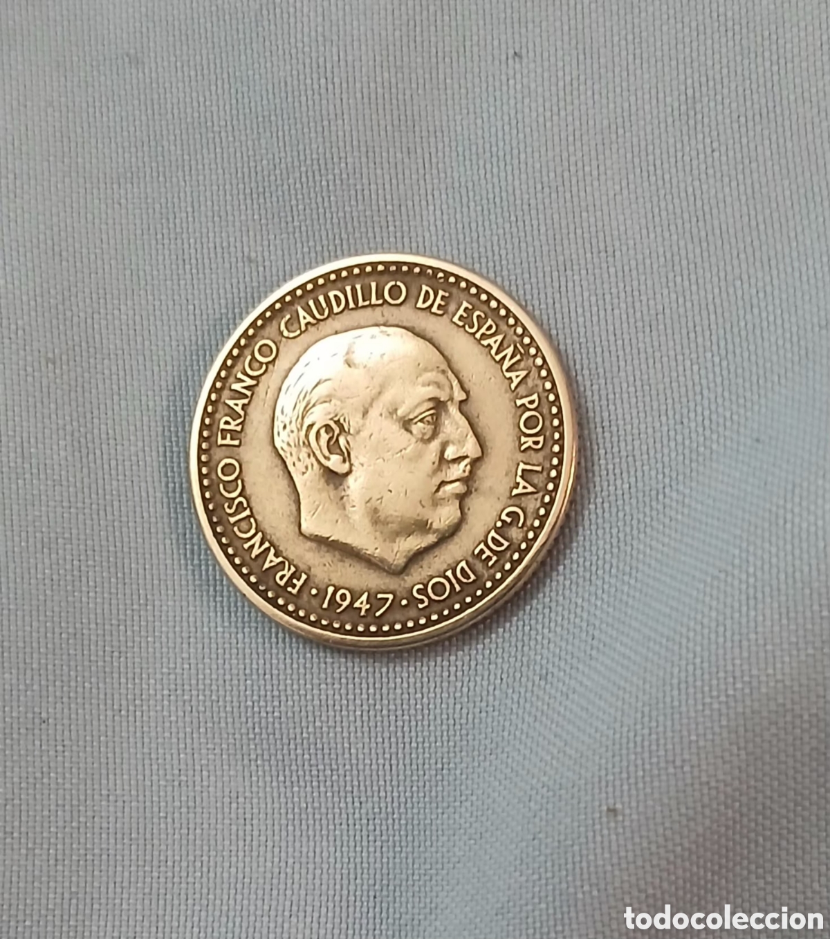Moedas Franco: LA MAS RARA Y BUSCADA UNA PESETA DE FRANCO 1947*56