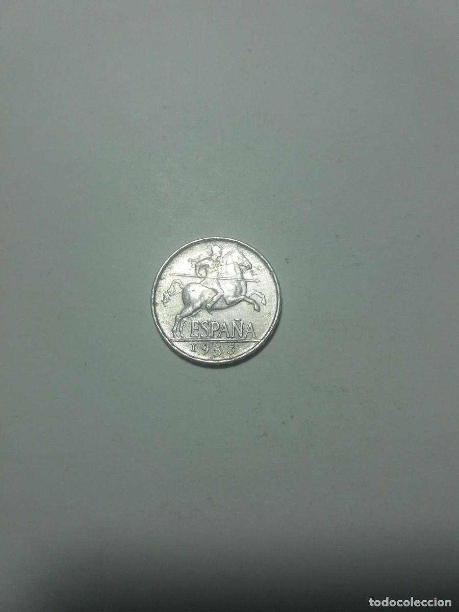 Monedas Franco: Moneda 5 C&eacute;ntimos ESTADO ESPA&Ntilde;OL 1953 - Foto 1
