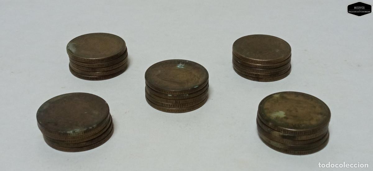 Monete Franco: Monedas - Francisco Franco 2,50 pesetas Estrella 54 - 25 unidades