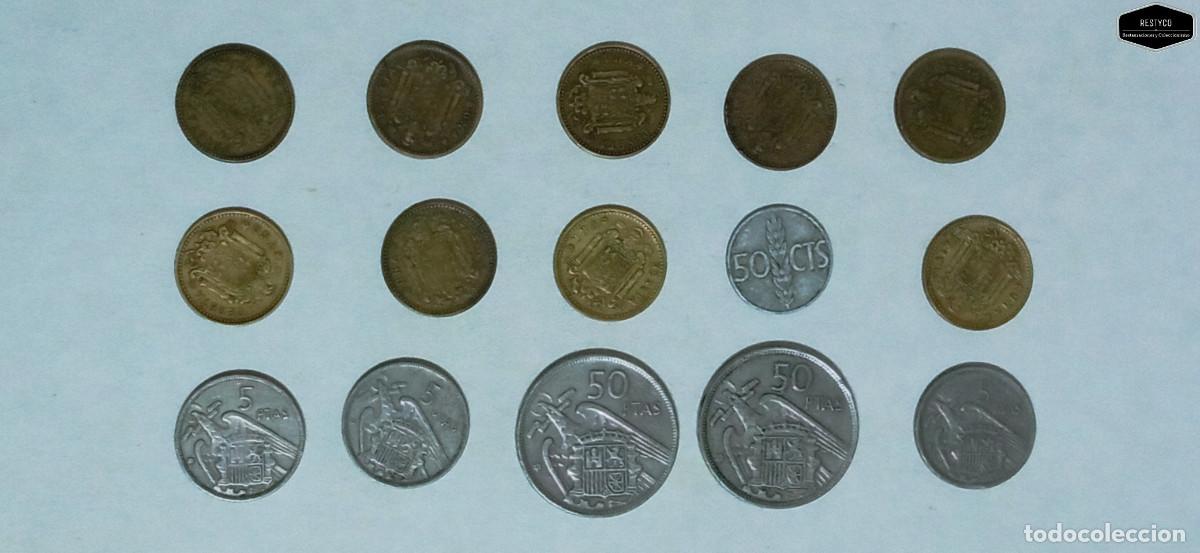 Monete Franco: Monedas - Lote Monedas Estado Espa&ntilde;ol