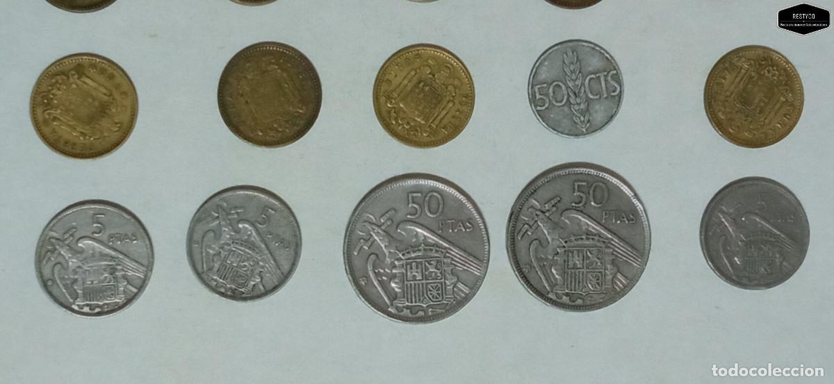 Monedas Franco: Monedas - Lote Monedas Estado Espa&ntilde;ol - Foto 3