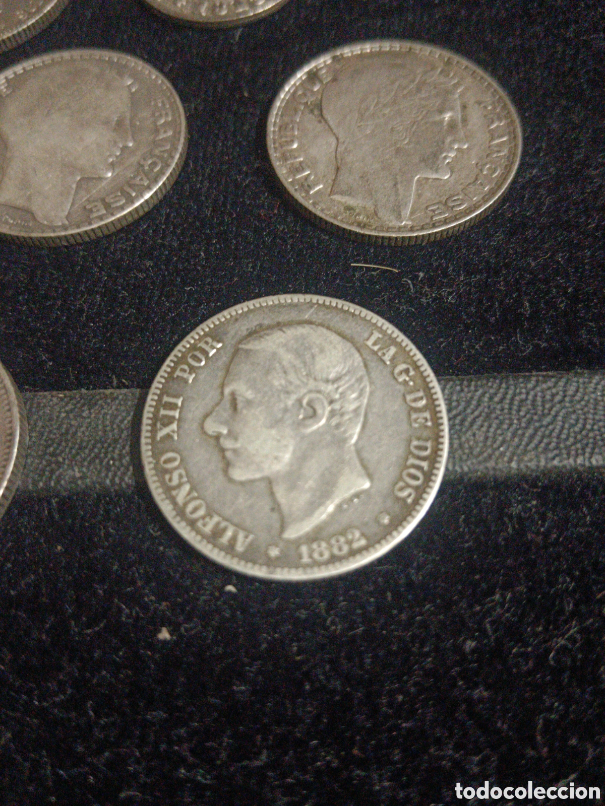 Monedas Franco: Once monedas de plata diferentes - Foto 12