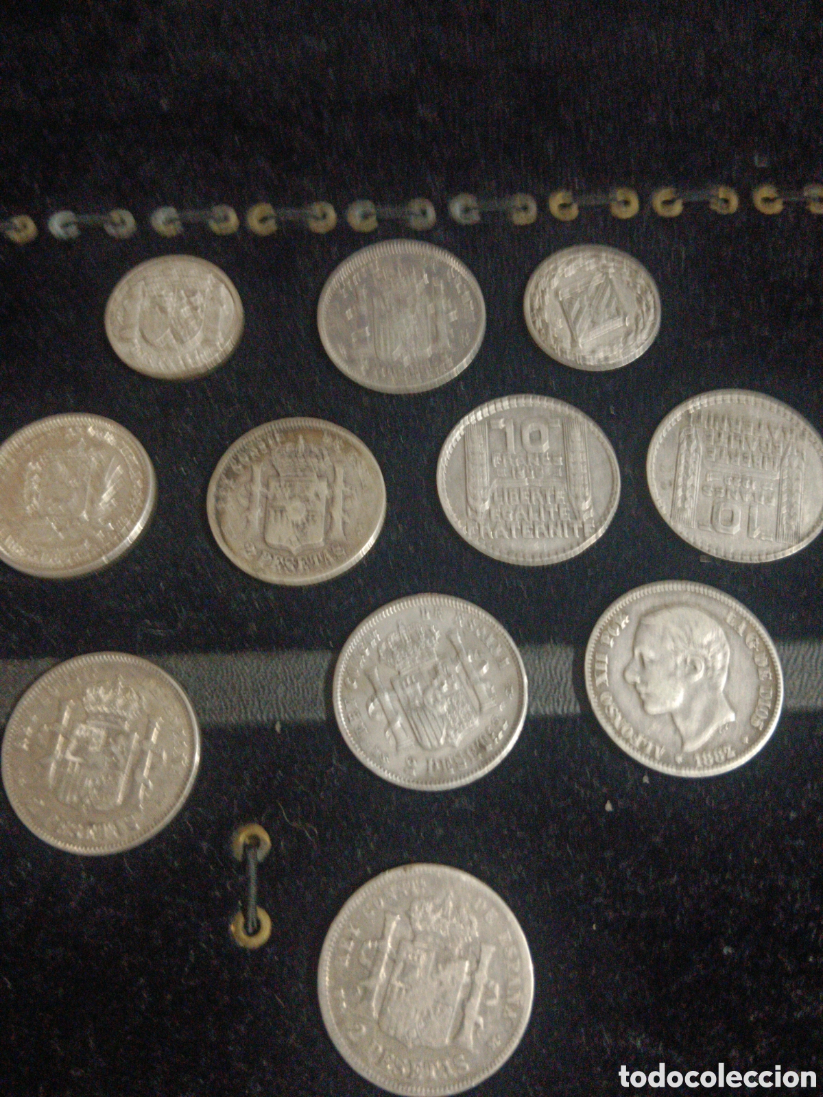Monedas Franco: Once monedas de plata diferentes - Foto 13