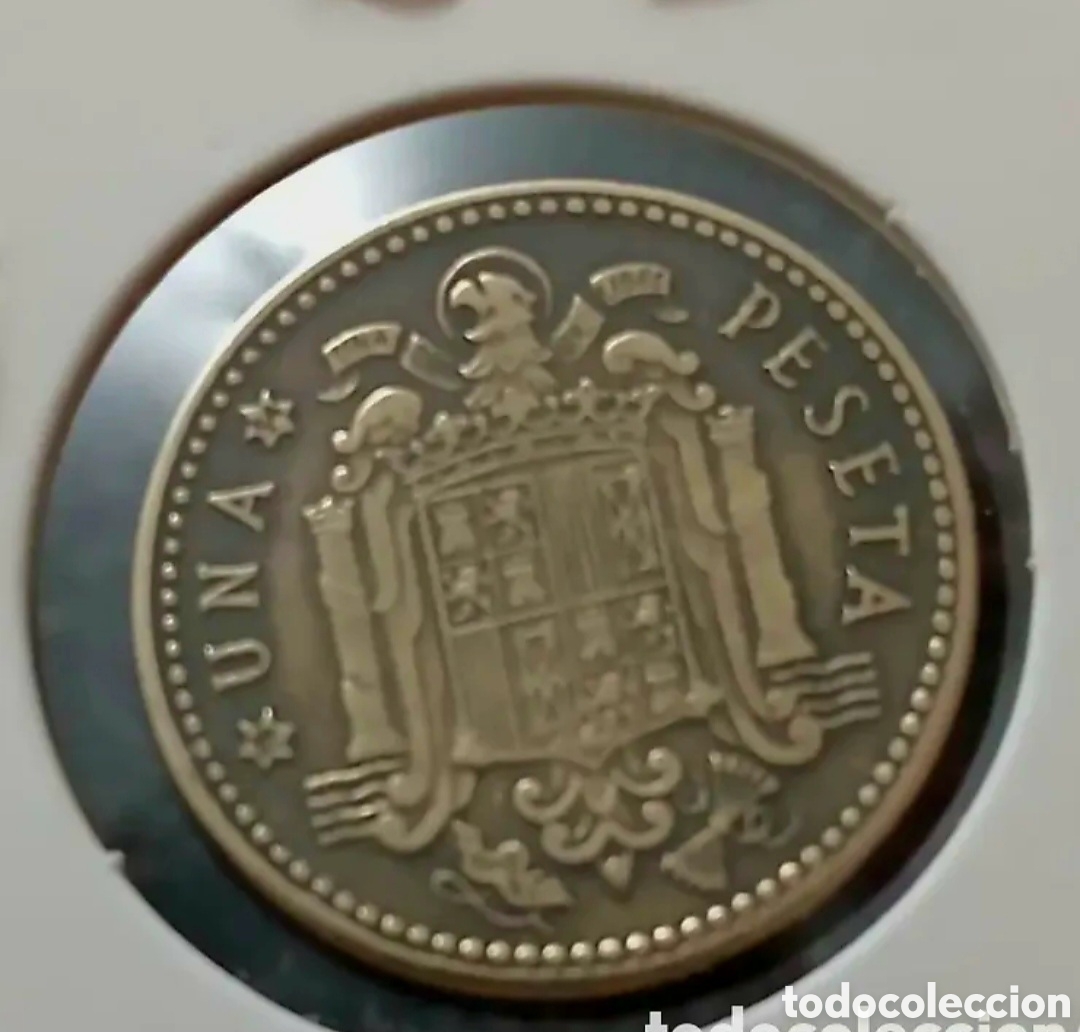 Franco Coins: MONEDA DE UNA PESETA FRANCO 1953*54