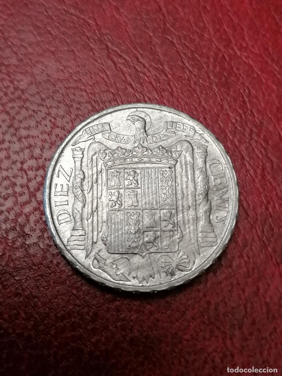 Monedas Franco: Moneda 10 c&eacute;ntimos, Espa&ntilde;a, 1953, sin circular- - Foto 2