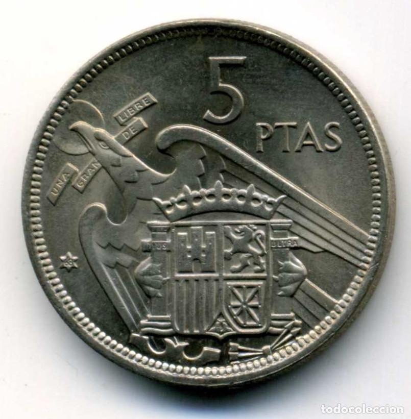 Monedas Franco: XS- FRANCO 5 Pesetas 1957 * 68 S/C