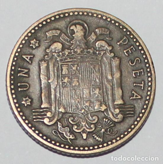 M&uuml;nzen unter Franco: MONEDA DE 1 PESETA FRANCO 1953 ESTRELLA 54 (FOTO)