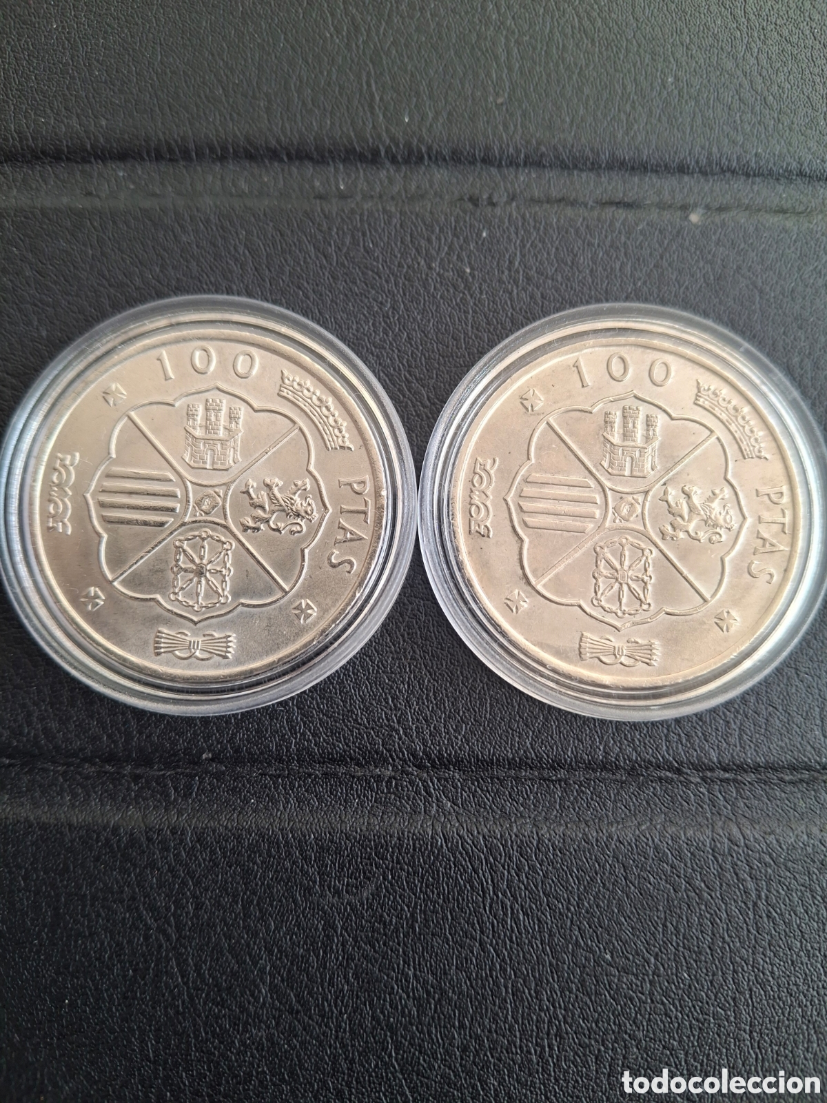 Monedas Franco: Monedas de 100 pesetas de plata de 1966 - Foto 3
