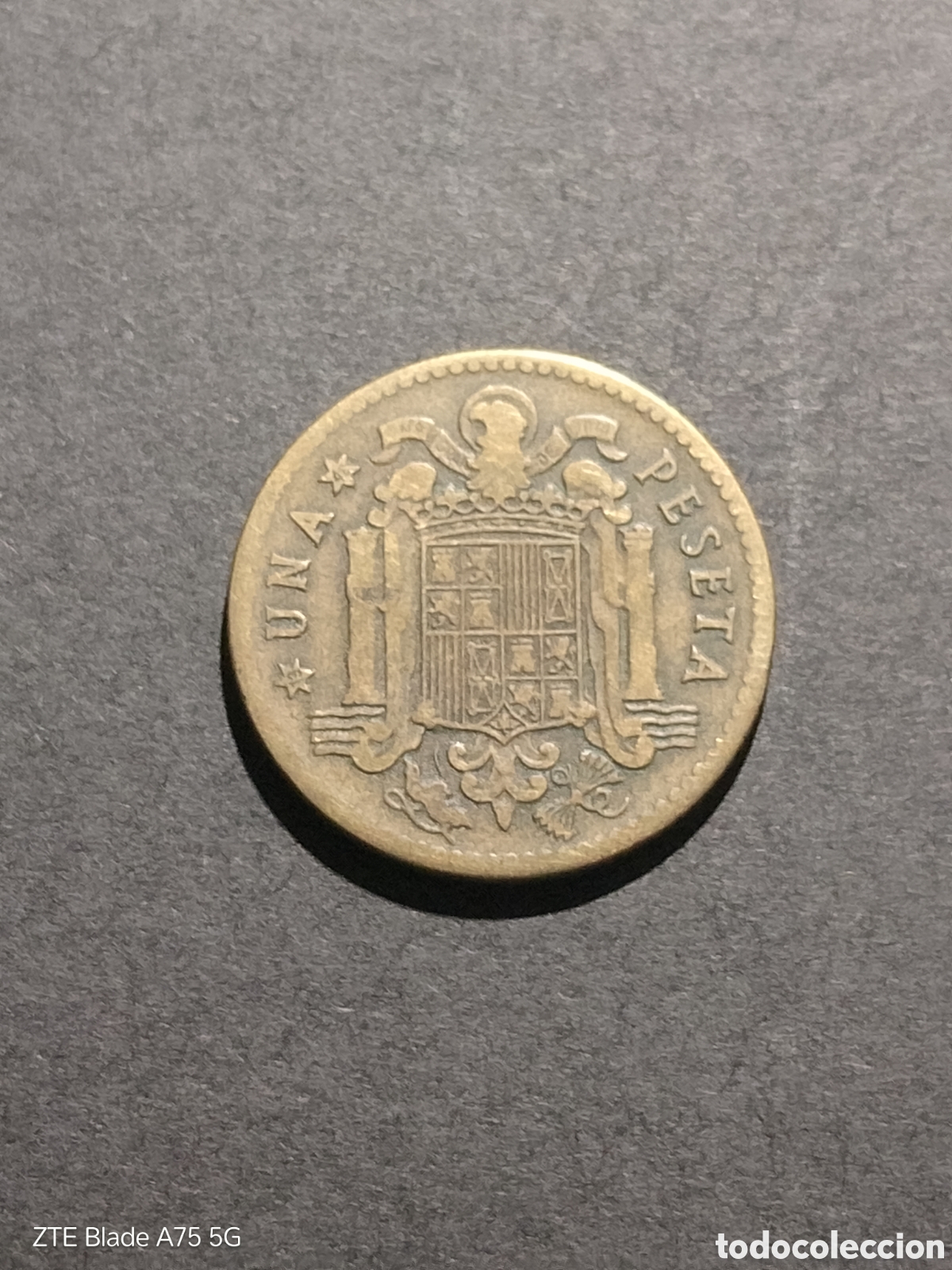 Monedas Franco: Moneda peseta de Franco - Foto 2