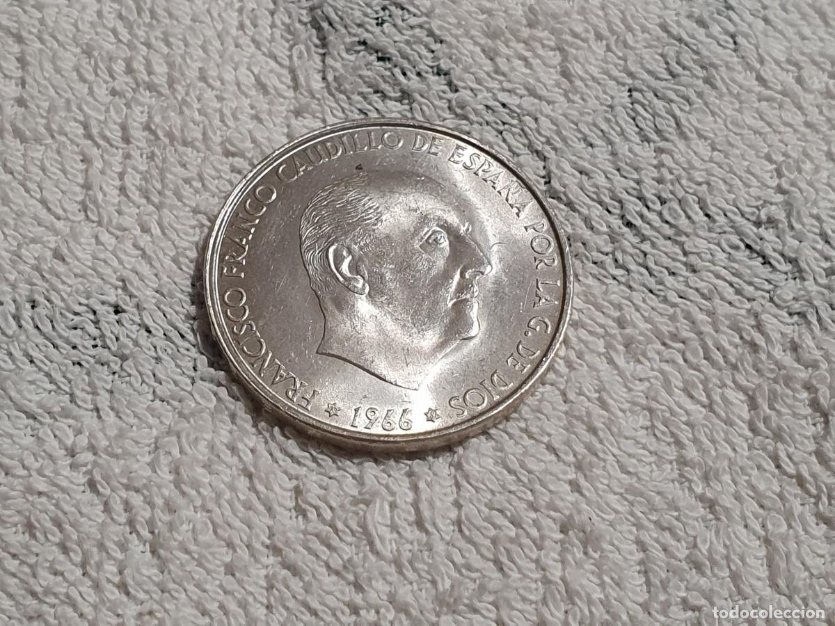 Monedas Franco: Moneda 100 pesetas 1966 *67 - SC - VARIANTE tipo 1
