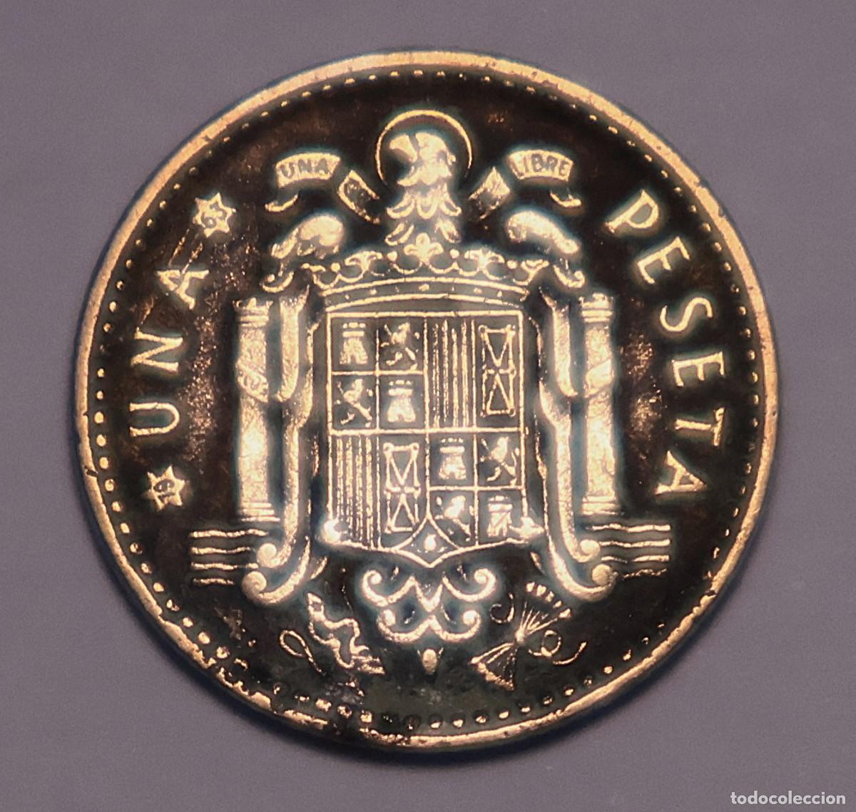 Monedas Franco: MONEDA DE UNA PESETA FRANCO 1953 ESTRELLA 63