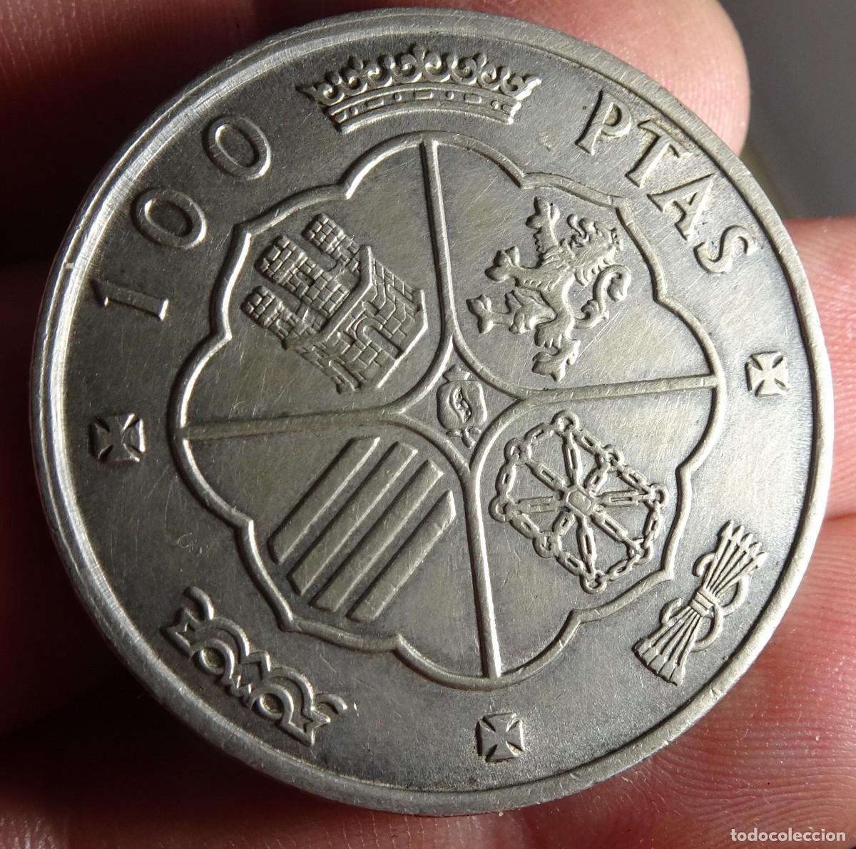 Monedas Franco: ANTIGUA MONEDA 100 PESETAS 1966, PLATA ,VER FOTOS