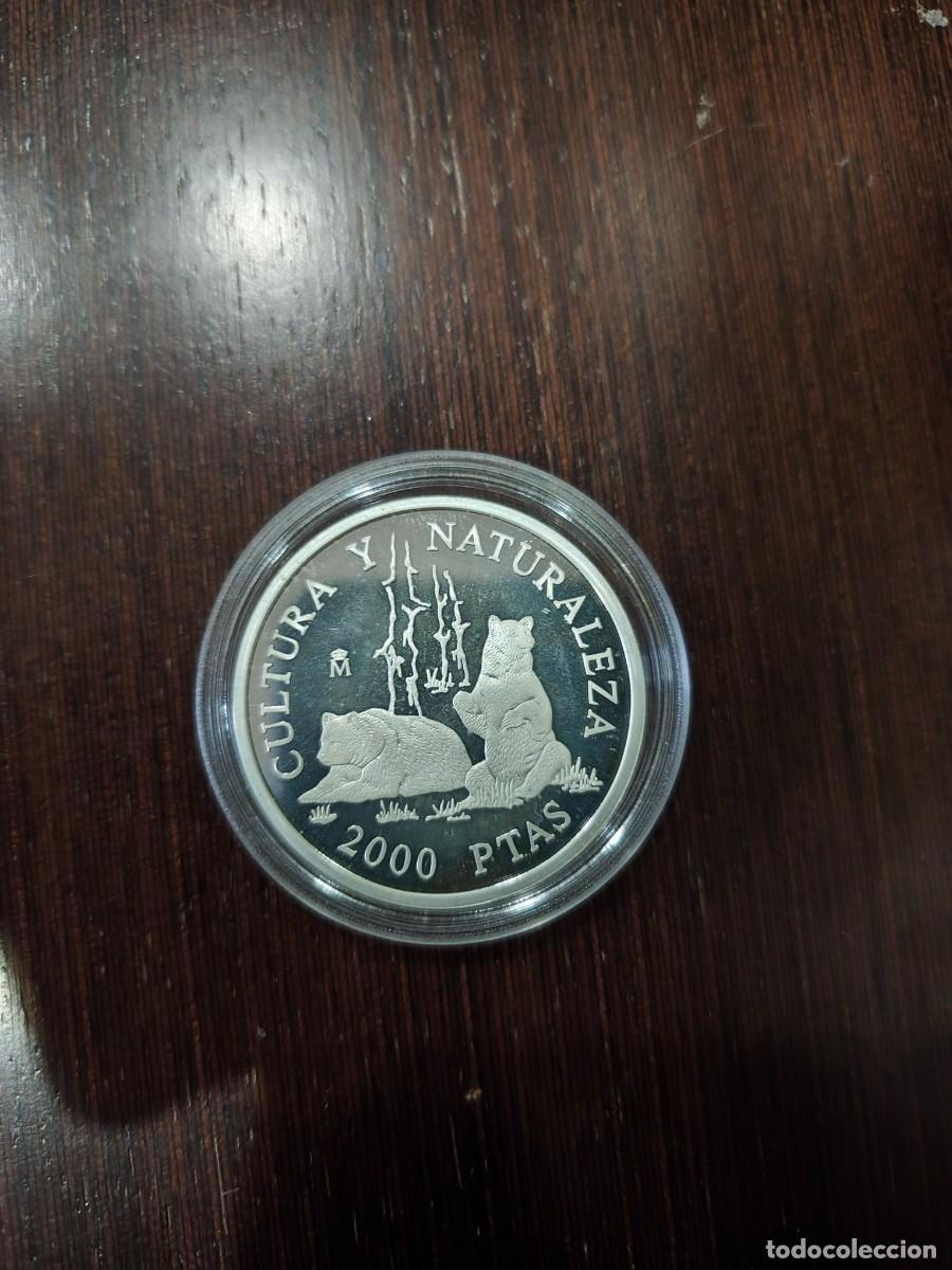 Monedas Franco: 2000 PESETAS CULTURA Y NATURALEZA OSOS 1996 CALIDAD PROOF EN PLATA
