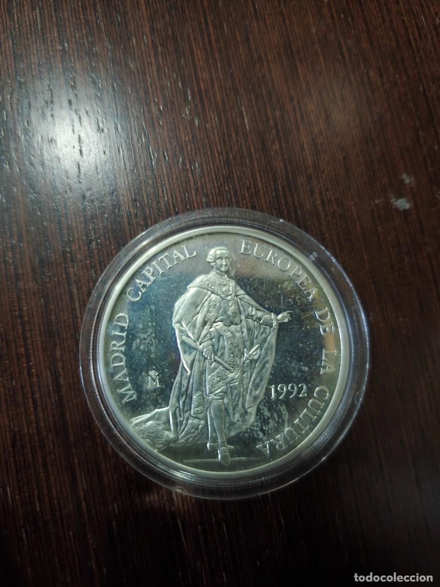 Monedas Franco: 5 ECUS MADRID CAPITAL EUROPEA DE LA CULTURA 1992