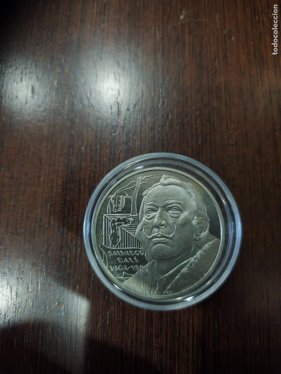 Monedas Franco: 5 ECUS SALVADOR DALI 1995 CON CERTIFICADO