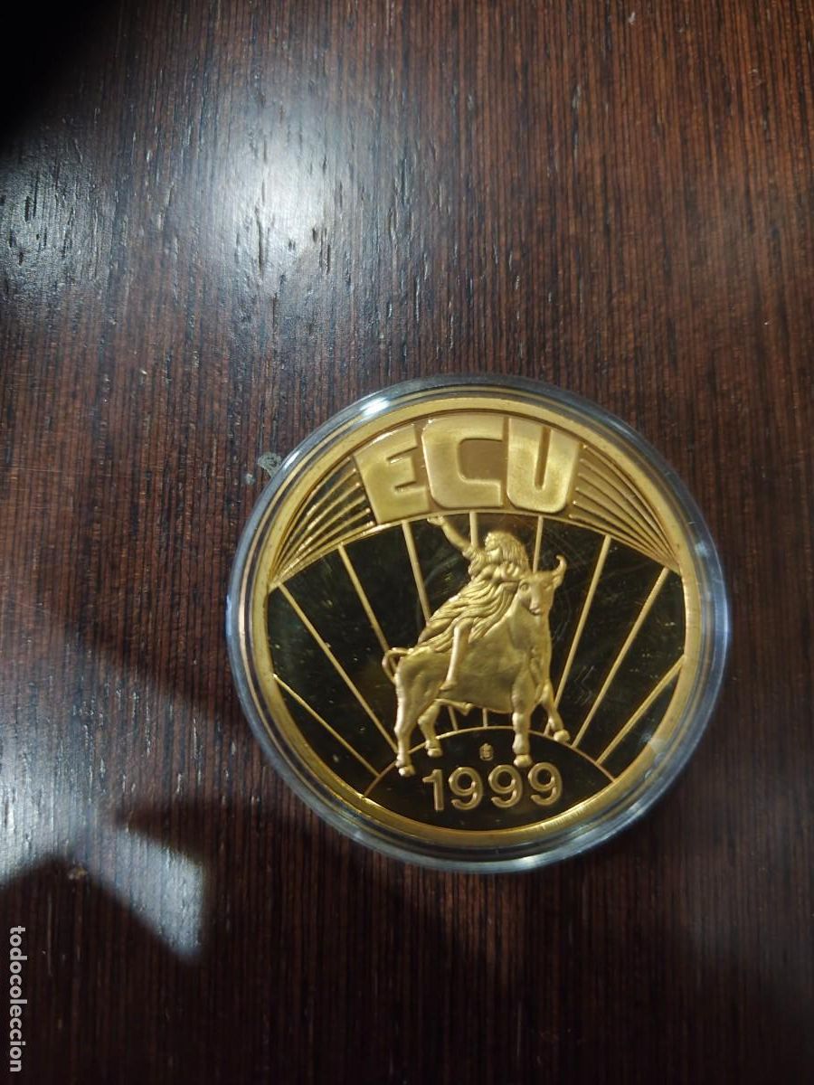 Monedas Franco: 1 ECU de Manuel de Falla de 1999 - Foto 2