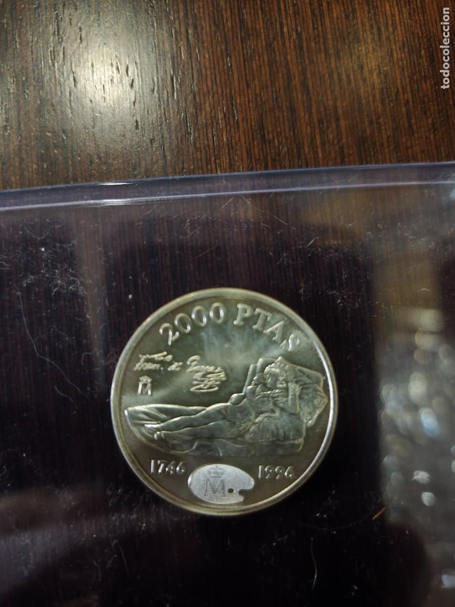 Monedas Franco: MONEDA 2000 PESETAS MAJA VESTIDA DE GOYA 1996