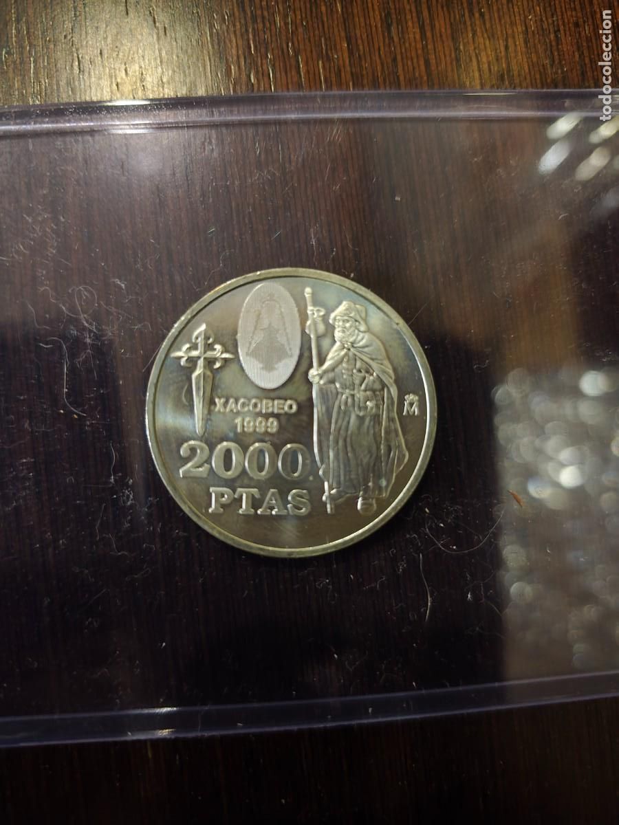 Monedas Franco: MONEDA 2000 PESETAS XACOBEO 1999