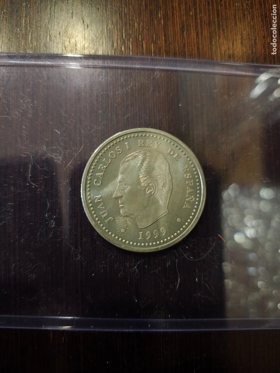 Monedas Franco: MONEDA 2000 PESETAS XACOBEO 1999 - Foto 2