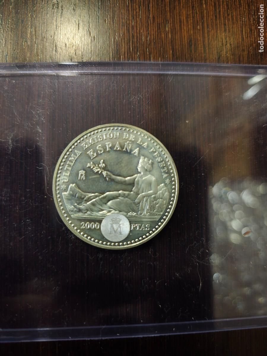Monedas Franco: MONEDA 2000 PESETAS ULTIMA EMISION DE LA PESETA 2001