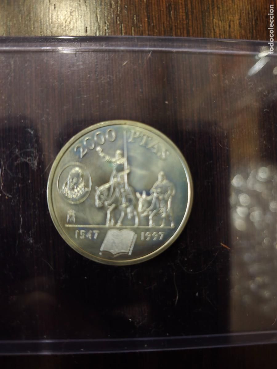 Monedas Franco: MONEDA 2000 PESETAS MIGUEL DE CERVANTES 1547-1997