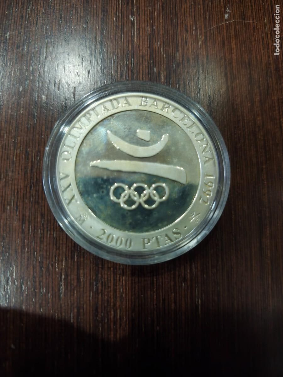 Monedas Franco: MONEDA 2000 PESETAS OLIMPIADAS BARCELONA 1992 EMBLEMA OLIMPICO