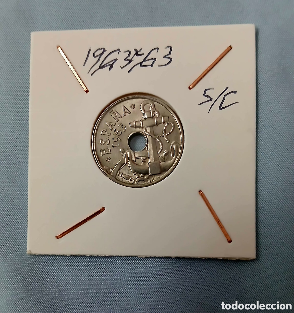 Monedas Franco: MONEDA 50 C&Eacute;NTIMOS 1963*63 S/C