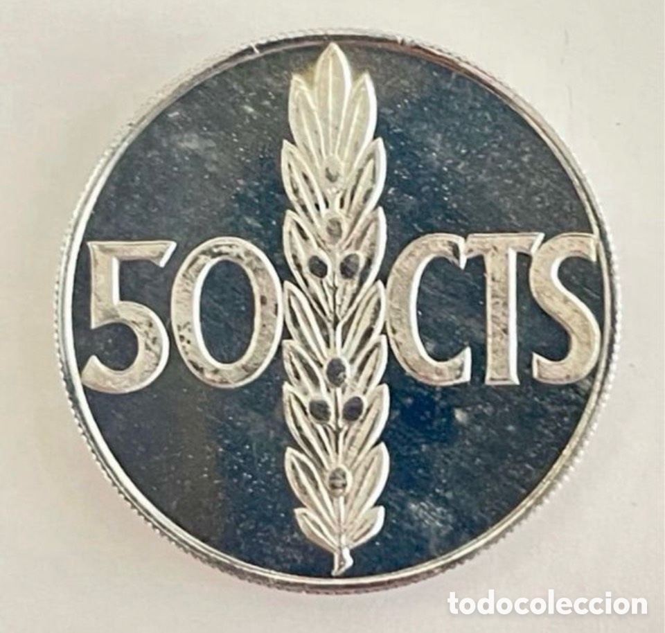 Monedas Franco: 50 CENTIMOS 1966*75 SIN CIRCULAR PROOF. SENCILLAMENTE PERFECTA - Foto 2