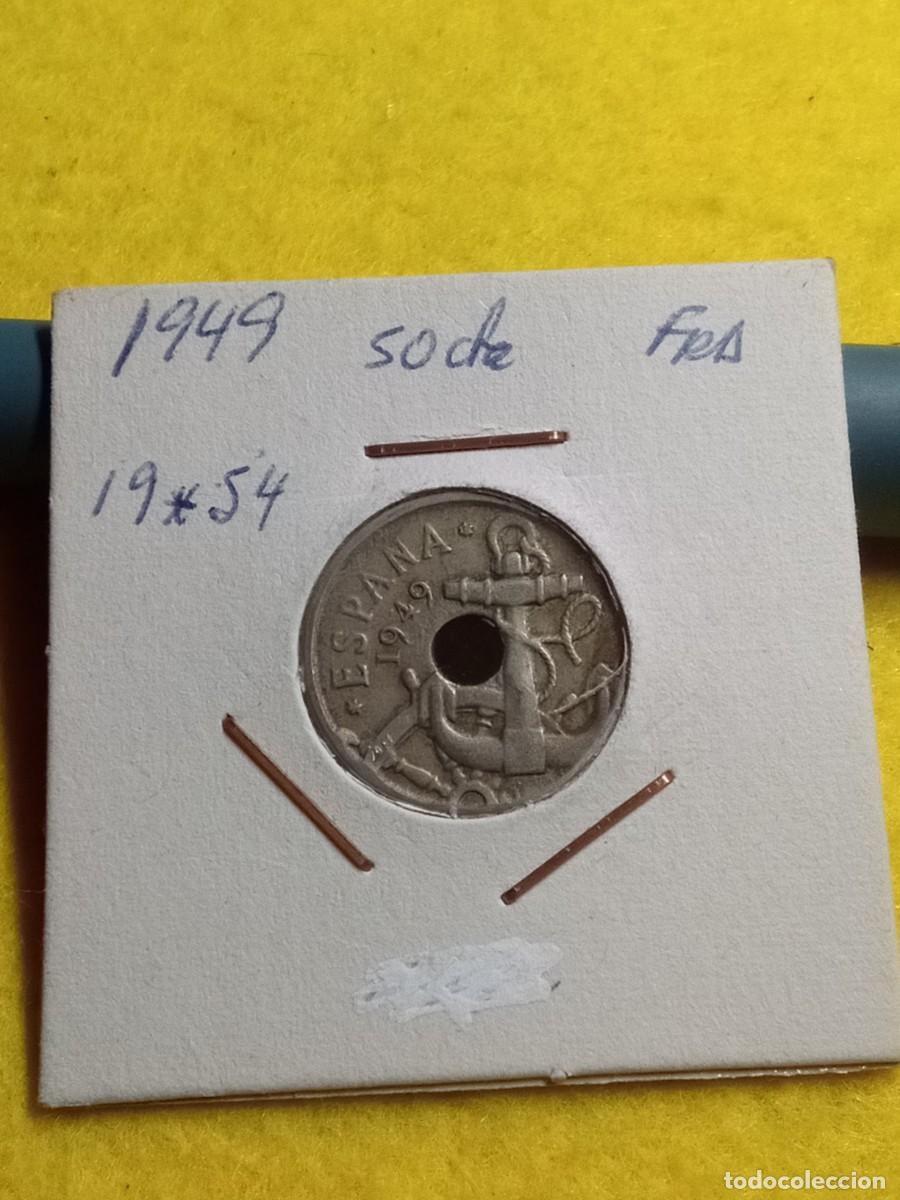Monedas Franco: Monedas espa&ntilde;olas o extranjera la de las fotograf&iacute;as