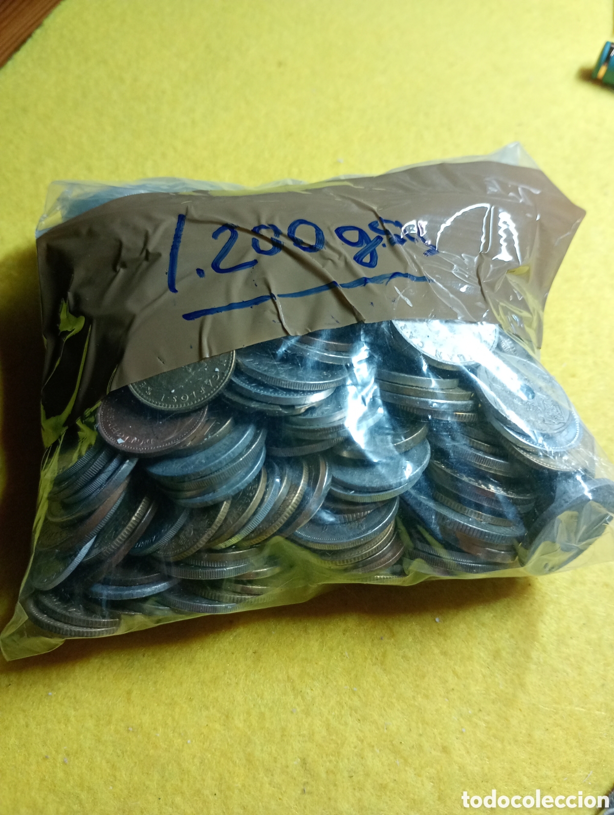 Monedas Franco: Monedas espa&ntilde;olas. 1.200 gramos. De monedas variadas. - Foto 4