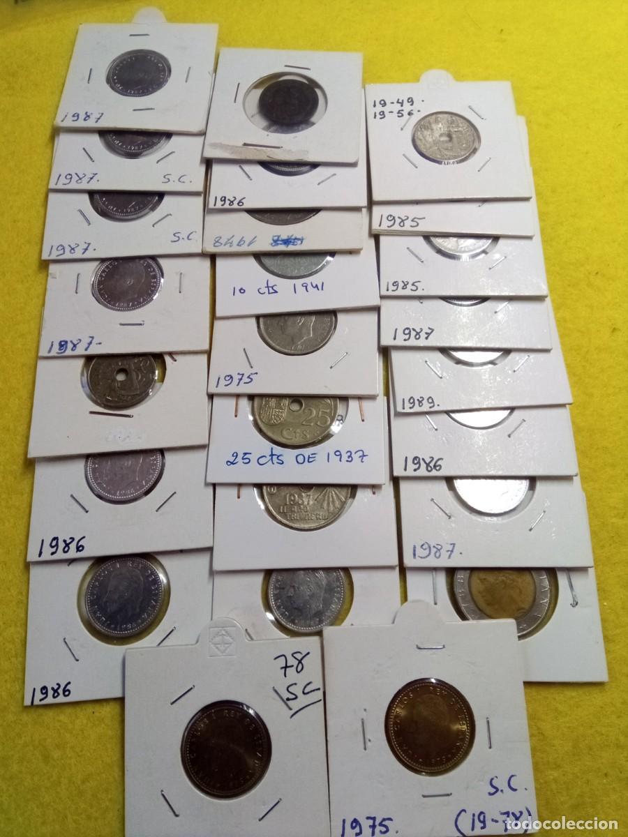 Monedas Franco: Lote monedas espa&ntilde;olas y extranjeras. Variadas - Foto 1