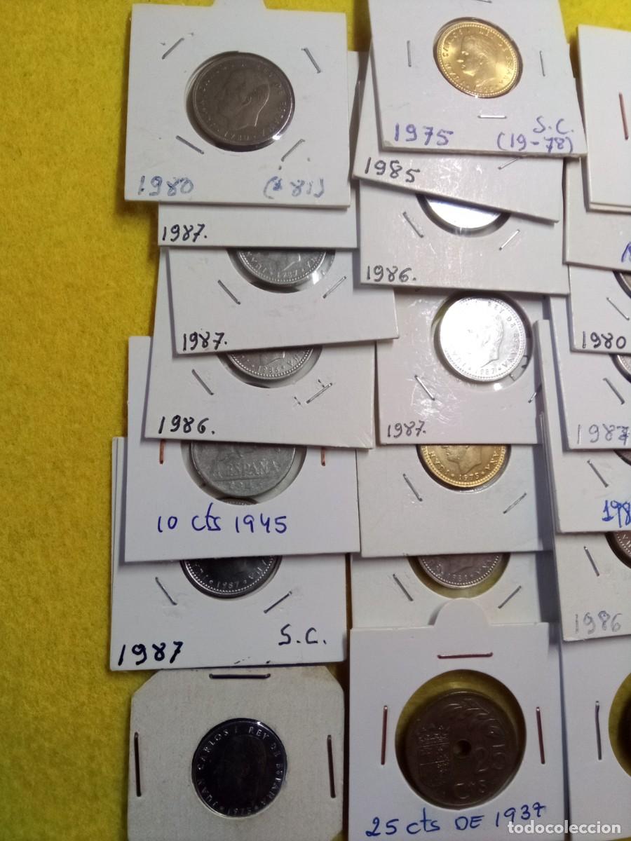 Monedas Franco: Lote monedas espa&ntilde;olas y extranjeras. Variadas - Foto 2
