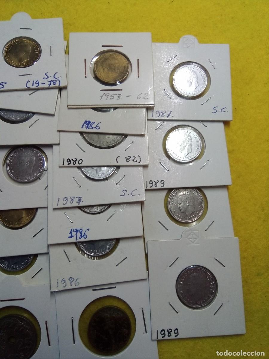 Monedas Franco: Lote monedas espa&ntilde;olas y extranjeras. Variadas - Foto 3