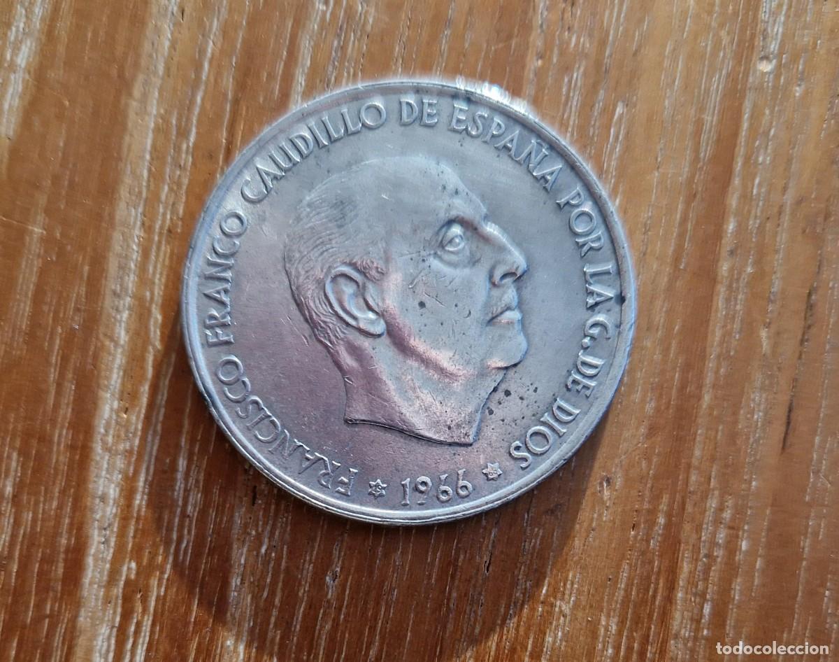 Monedas Franco: ESPA&Ntilde;A MONEDA FRANCO 100 PESETAS 1966-68 PLATA