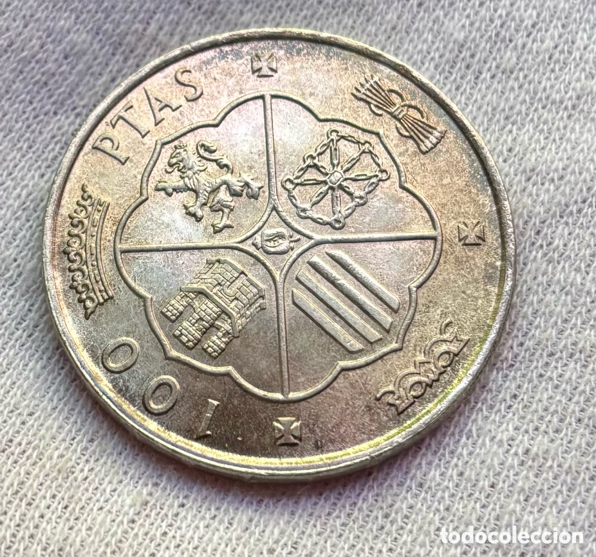 Monedas Franco: Moneda PLATA 100 Pesetas 1966 *66 SC- . Franco