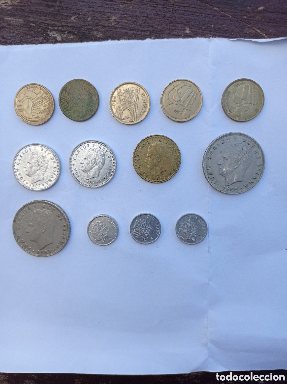 Monedas Franco: Monedas Espa&ntilde;olas de diversas &eacute;pocas - Foto 2