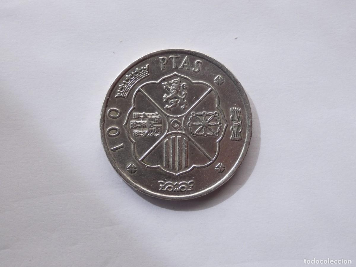 Monedas Franco: moneda de 100 pesetas, a&ntilde;o 1966 estrella 66