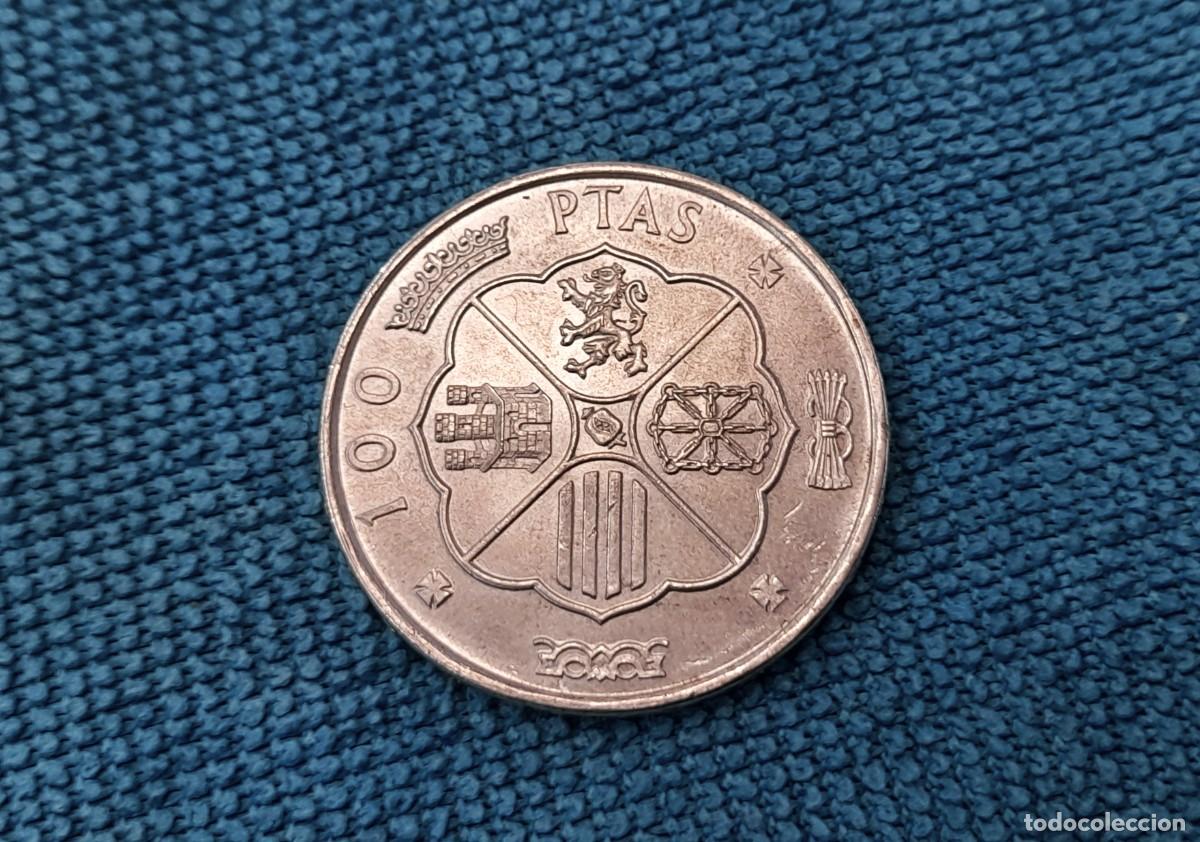 Monedas Franco: F. Franco 100 Pesetas 1966 *19*69 Palo Recto. NO troquelada, ORIGINAL!