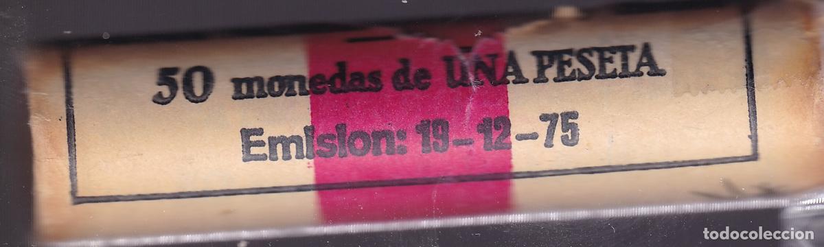Monedas Franco: FC-AZ- cartucho FNMT 50 MONEDAS 1 Pta 1975/77. Sin Circular