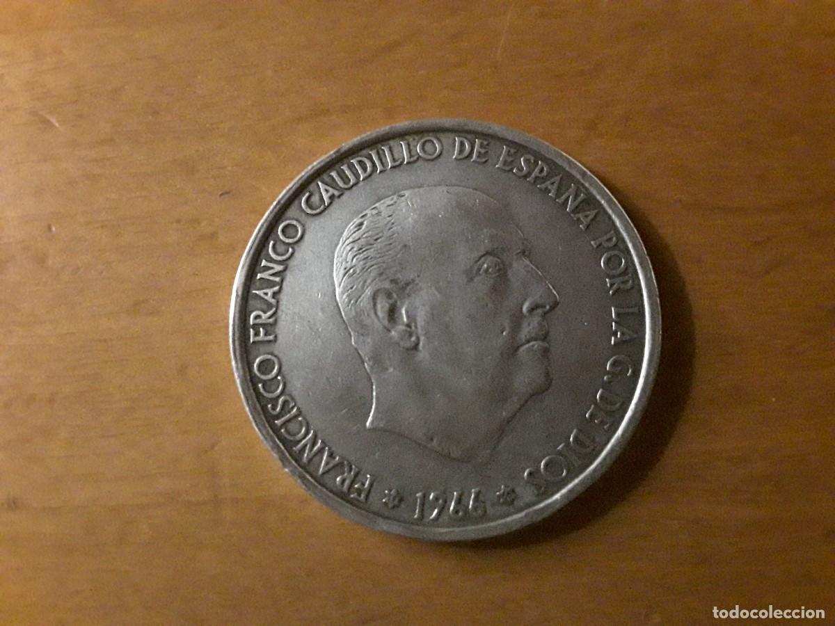 Monete Franco: ESPA&Ntilde;A - 100 PESETAS FRANCO DE PLATA A&Ntilde;O 1966 *19-66.