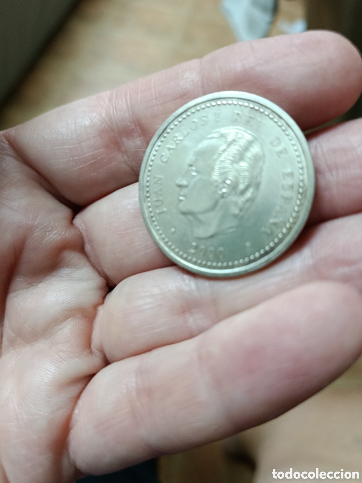 Monedas Franco: Moneda conmemorativa espa&ntilde;ola de 2000 pesetas