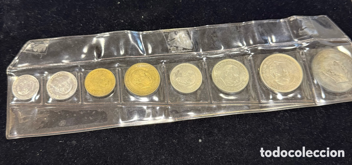 Monedas Franco: Tira oficial de la FNMT estrellas * 70