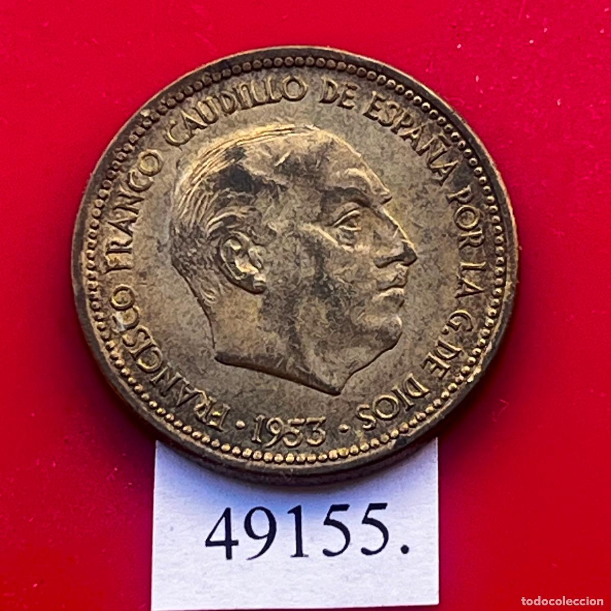 Monedas Franco: Espa&ntilde;a 2'5 pesetas 1953-56, Franco