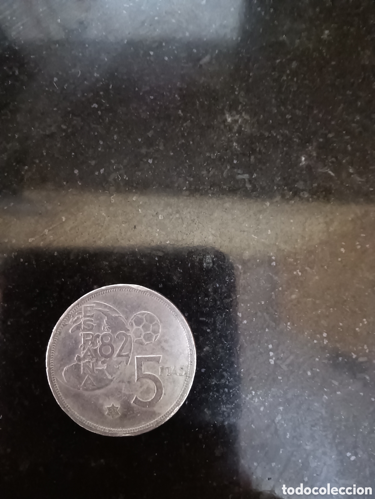 Monedas Franco: Moneda de 5 pesetas del mundial 82
