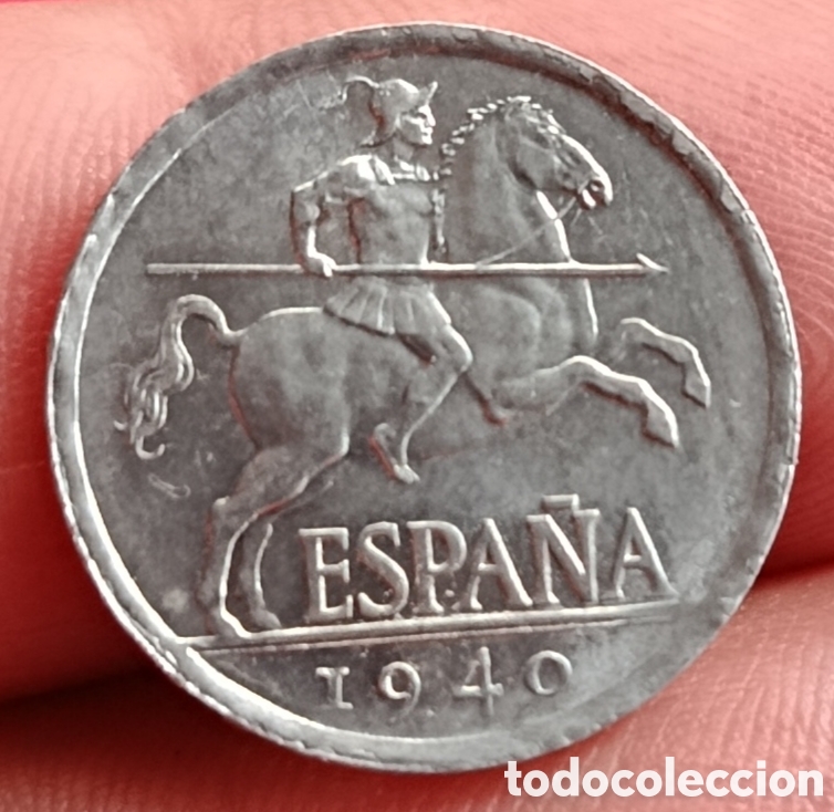Monedas Franco: 5 CINCO CENTIMOS 1940 MADRID - SIN CIRCULAR - Foto 1