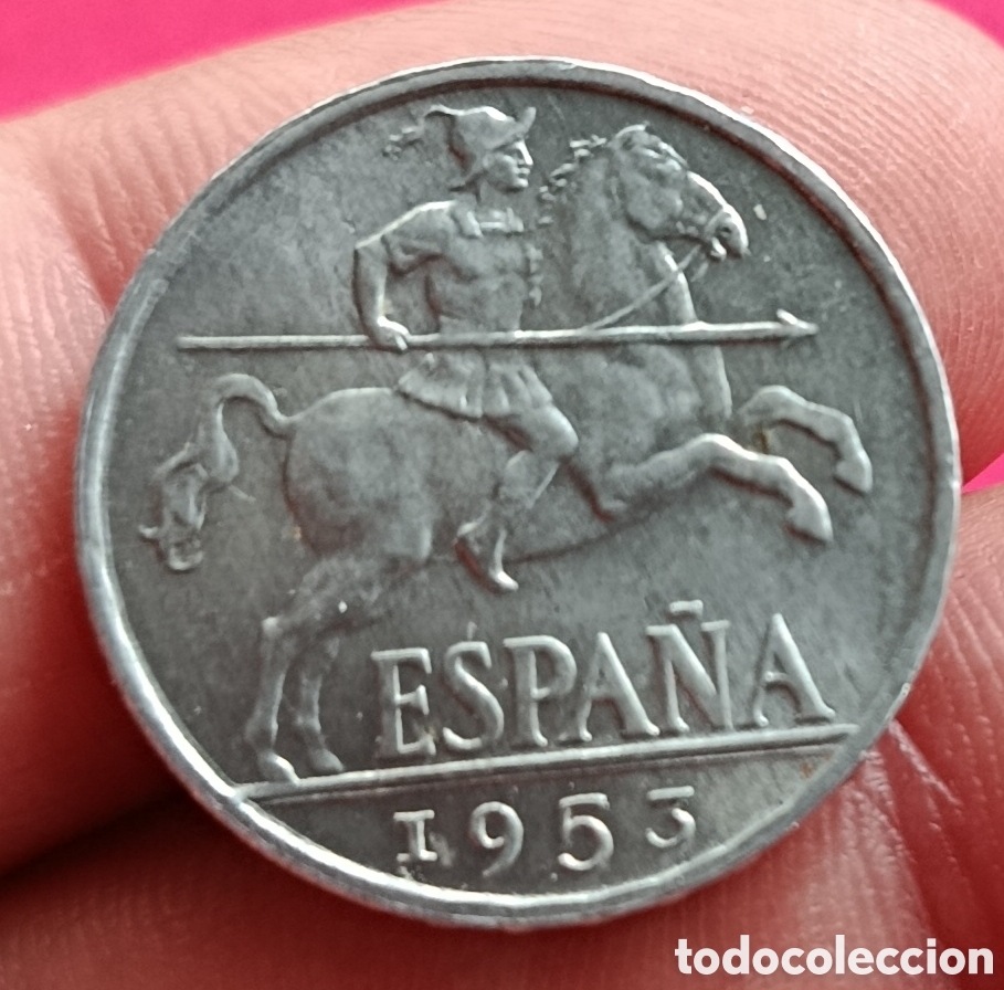 Monedas Franco: 10 DIEZ CENTIMOS 1953 MADRID - SIN CIRCULAR