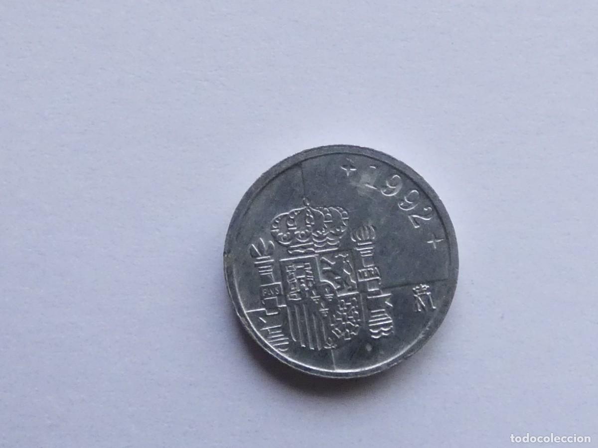 Monedas Franco: lote compuesto por 4 monedas de 1 peseta. Espa&ntilde;a. A&ntilde;o 1992