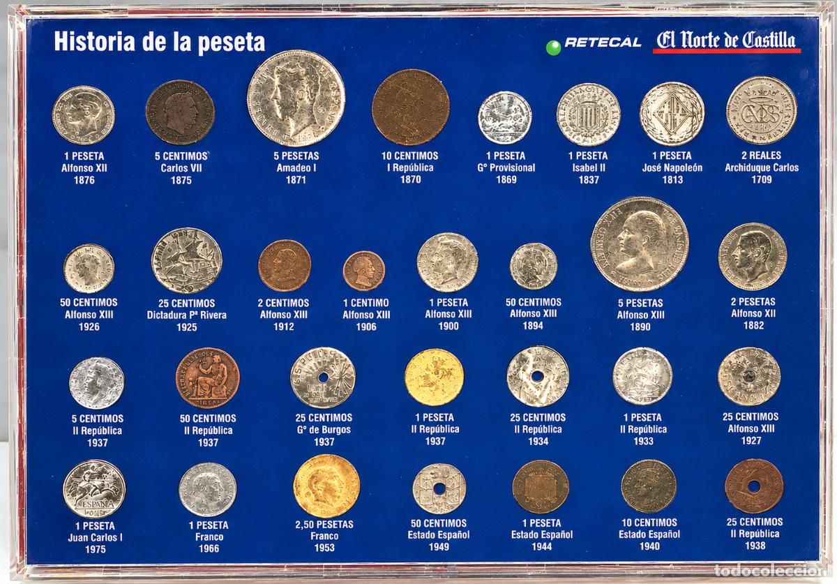 Monedas Franco: HISTORIA DE LA PESETA
