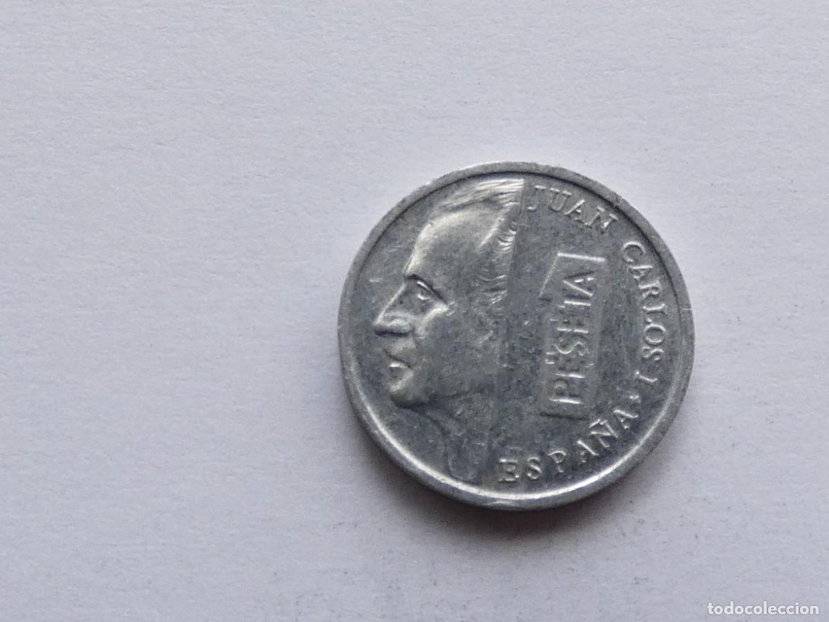 Monedas Franco: Lote compuesto por cuatro monedasde 1 peseta. Espa&ntilde;a. A&ntilde;o 1991